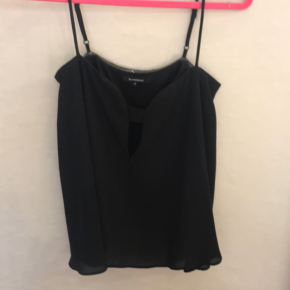 Dressy black tank perfect for any occasion